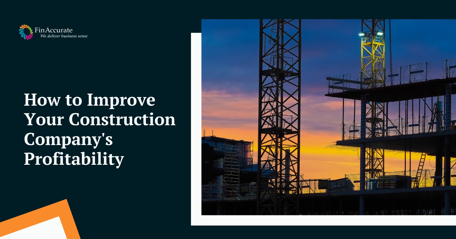 Construction company profit